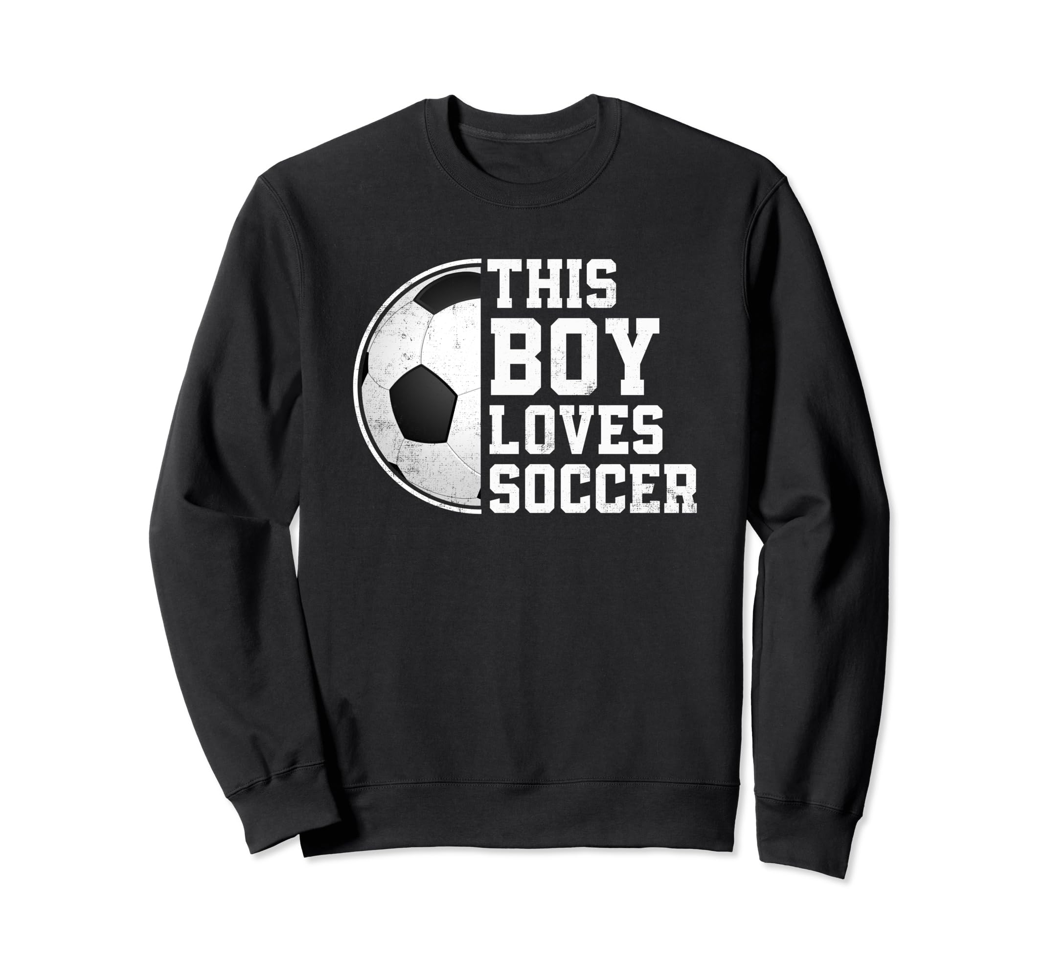 Soccer This Loves Soccer Player Sweatshirt - Novelty Apparel Men Women - T-Shirt, Sweatshirt, Hoodie