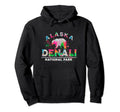 Denali National Park Alaska Grizzly Hoodie - Unique Graphic for Adults - T-Shirt, Sweatshirt, Hoodie