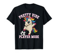 Pretty Vibe Unicorn Just Who Loves T-Shirt - Custom Art Print for Adults - T-Shirt, Sweatshirt, Hoodie