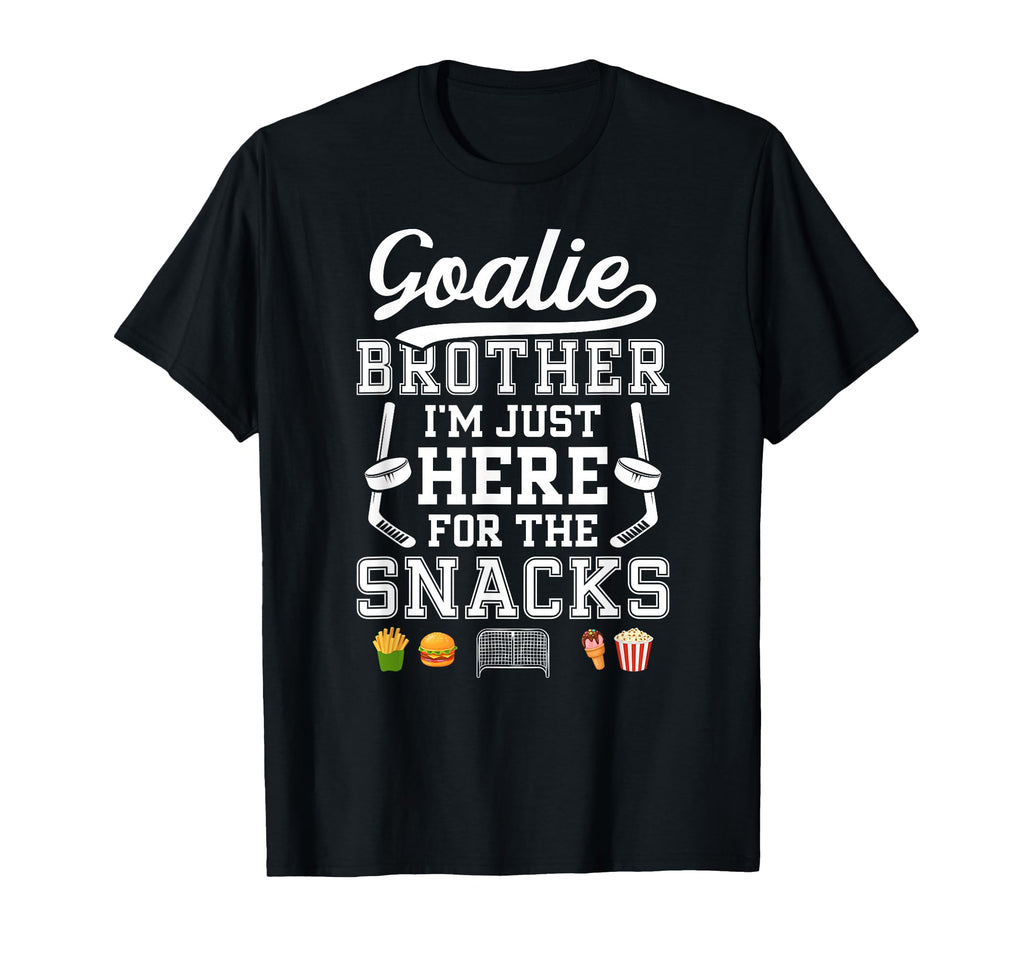 Funny Hockey Goalie Brother Ice T-Shirt - Minimalist Print Men Women - T-Shirt, Sweatshirt, Hoodie