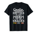Funny Hockey Goalie Brother Ice T-Shirt - Minimalist Print Men Women - T-Shirt, Sweatshirt, Hoodie