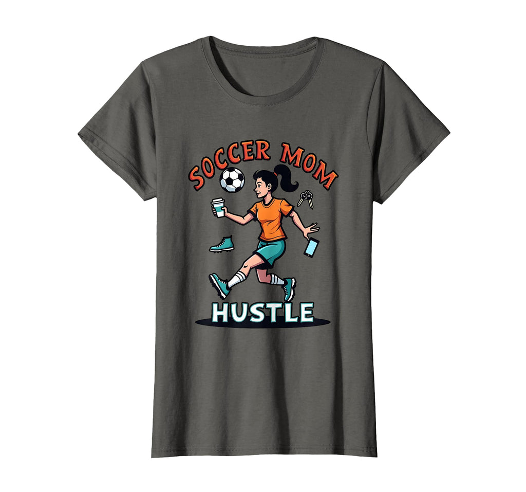 Soccer Mom Hustle T-Shirt - Graphic Print Men Women - T-Shirt, Sweatshirt, Hoodie