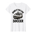 Honk If You Love Soccer Fun Soccer T-Shirt - Aesthetic Graphic for Adults - T-Shirt, Sweatshirt, Hoodie