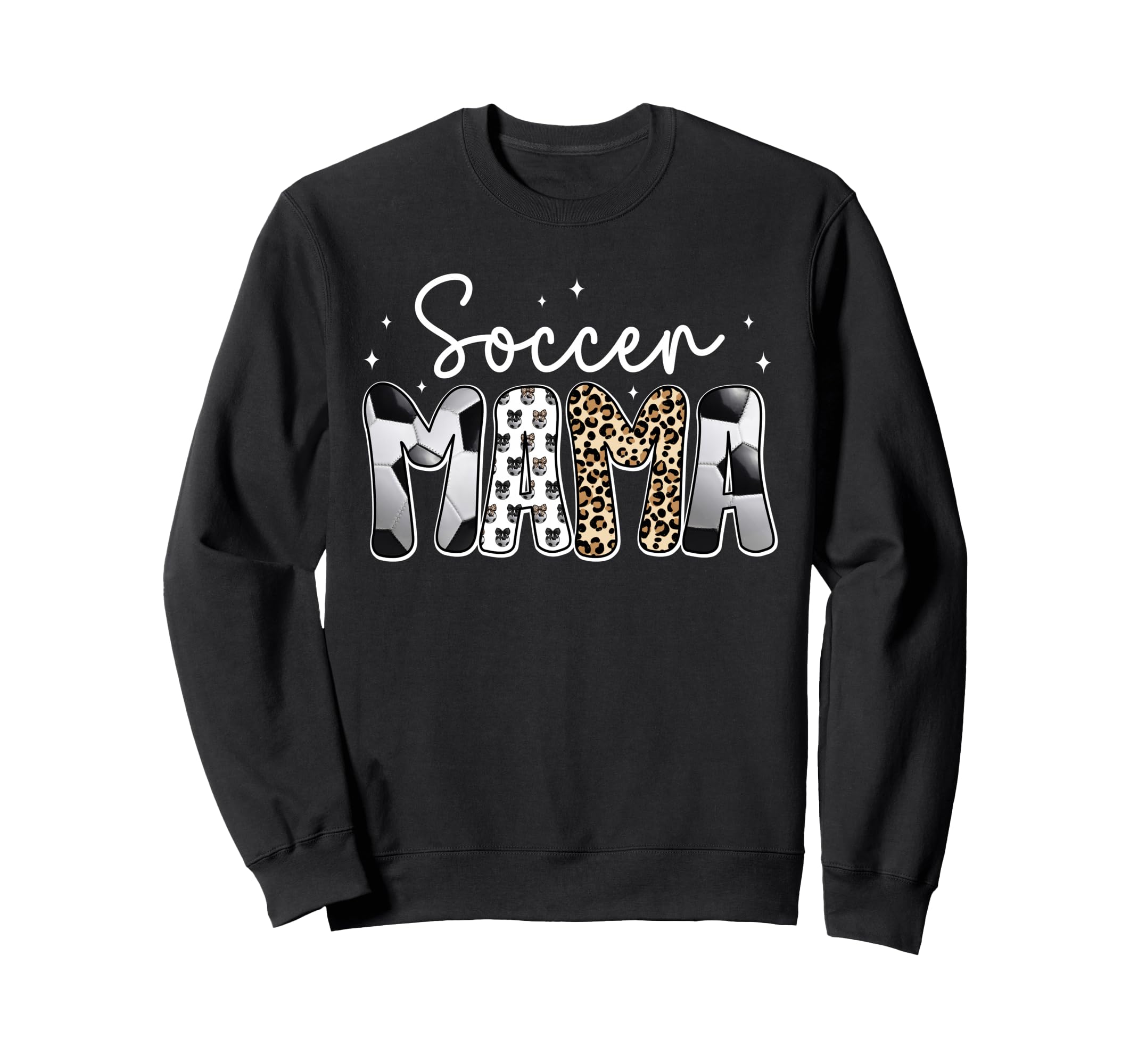 Soccer Mama Game Day Funny Soccer Sweatshirt - Custom Art Print for Adults - T-Shirt, Sweatshirt, Hoodie