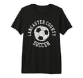 Lancaster County Soccer Distressed T-Shirt - Fun Novelty Design for Adults - T-Shirt, Sweatshirt, Hoodie