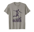 Oliver Soccer Personalized First Name T-Shirt - Aesthetic Graphic Unisex - T-Shirt, Sweatshirt, Hoodie