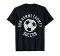 Bon Homme County Soccer Distressed T-Shirt - Casual Everyday Wear Unisex - T-Shirt, Sweatshirt, Hoodie
