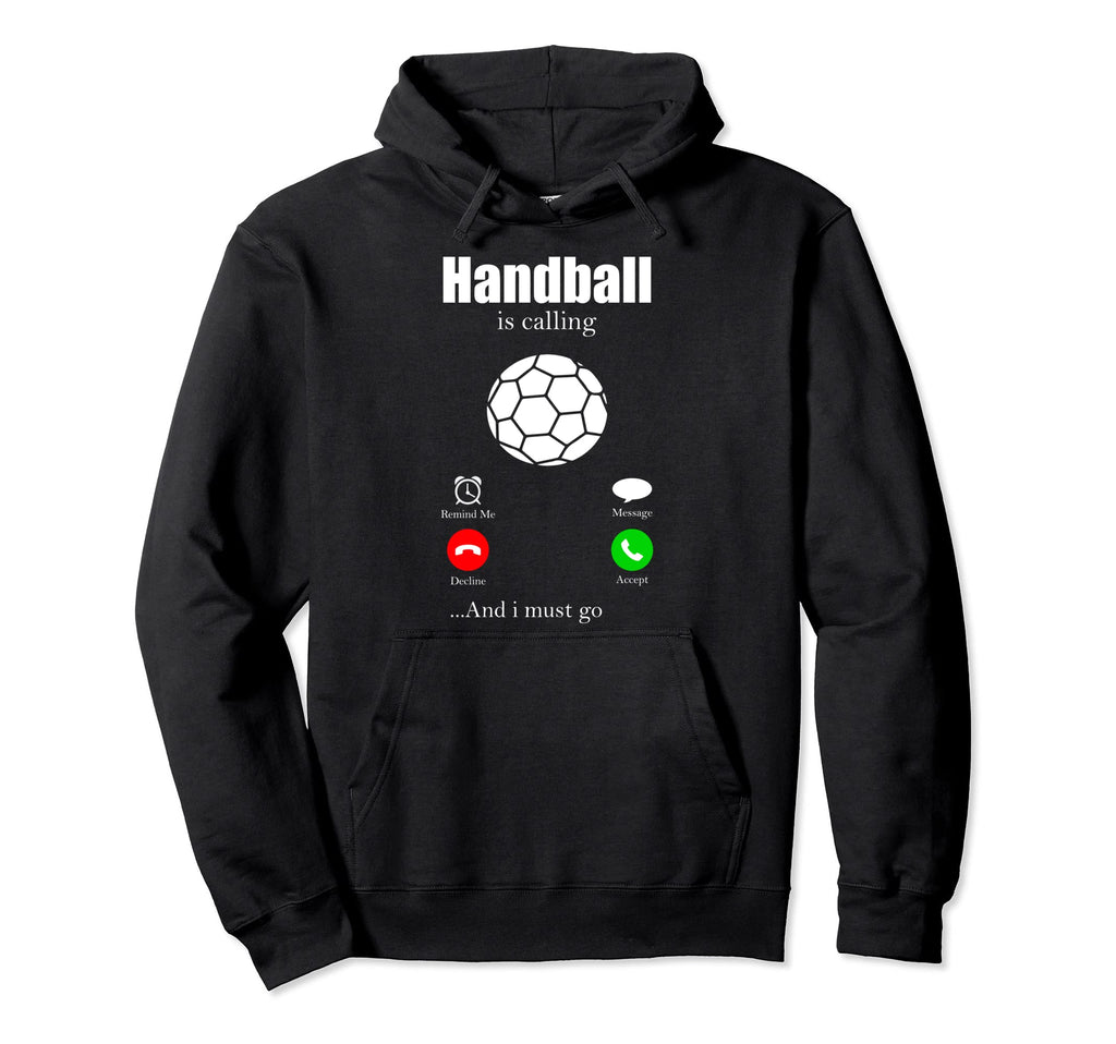 Handball Hobby Coach Goalkeeper Sport Hoodie - Graphic Print for Adults - T-Shirt, Sweatshirt, Hoodie