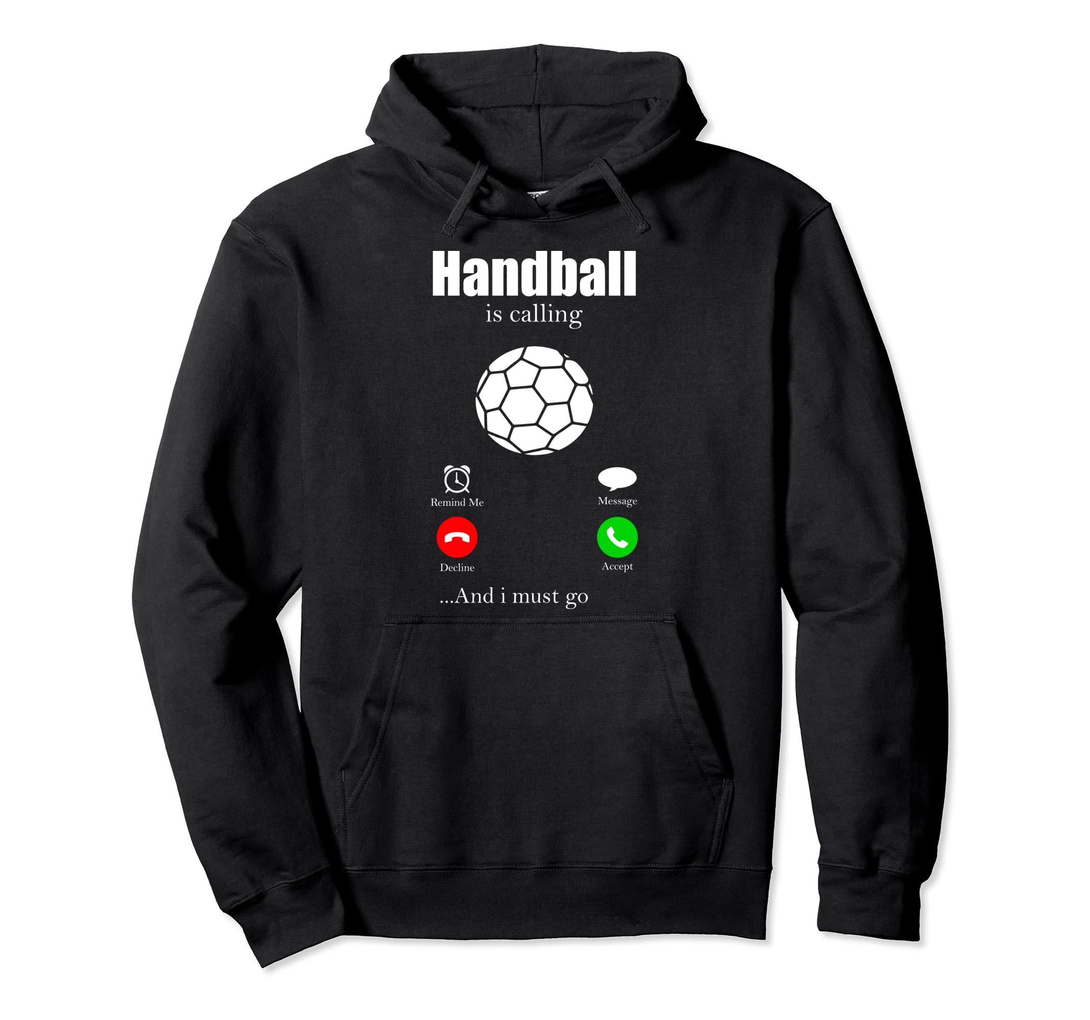 Handball Hobby Coach Goalkeeper Sport Hoodie - Graphic Print for Adults - T-Shirt, Sweatshirt, Hoodie