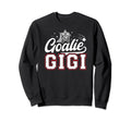 Ice Hockey Goalie Gigi Ice Sweatshirt - Aesthetic Graphic for Adults - T-Shirt, Sweatshirt, Hoodie