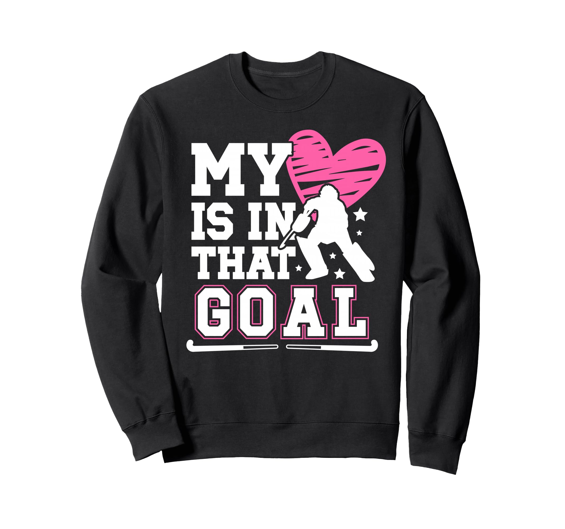 Proud Field Hockey Goalkeeper Mom Sweatshirt - Minimalist Print Unisex - T-Shirt, Sweatshirt, Hoodie