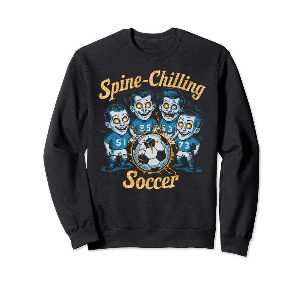 Soccer Halloween Spooky Goalkeeper Sweatshirt - Streetwear Style Men Women - T-Shirt, Sweatshirt, Hoodie
