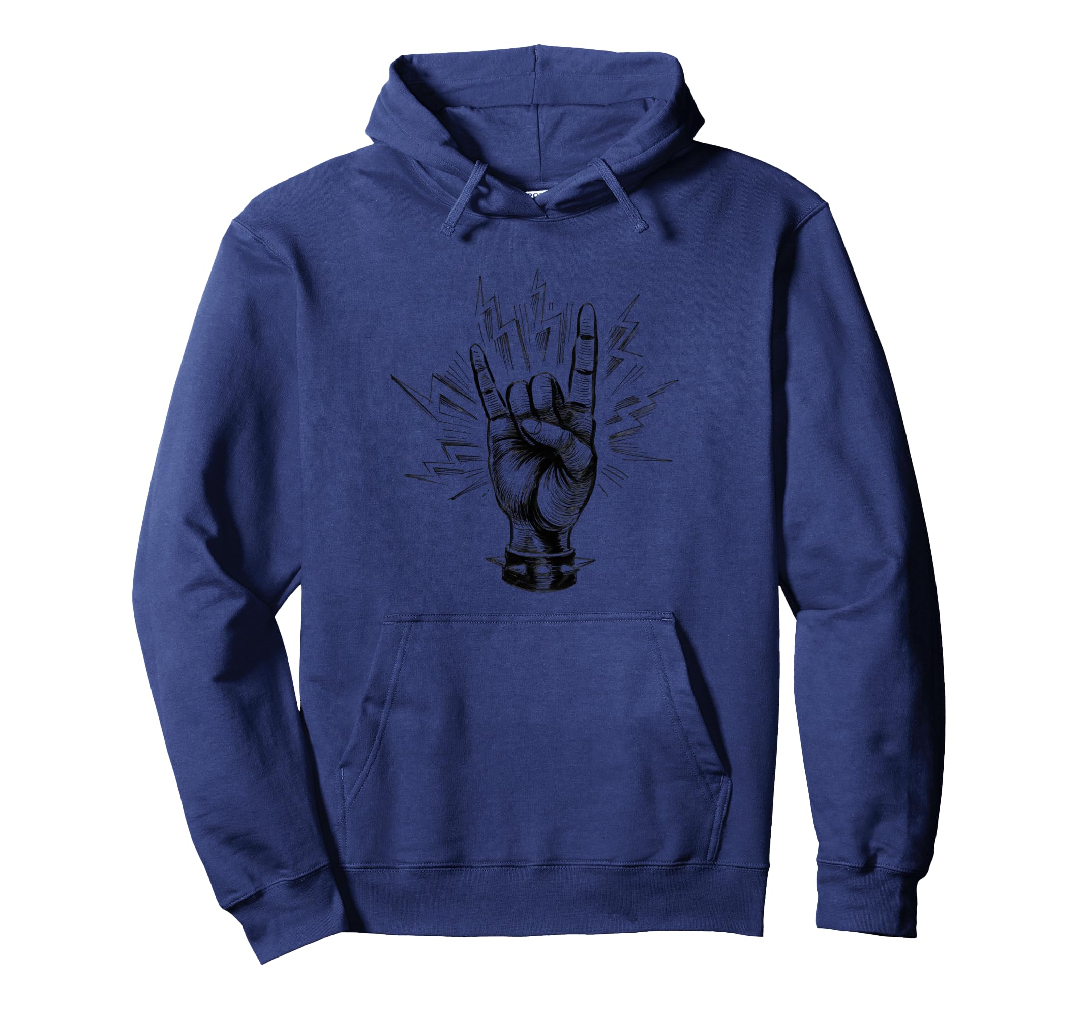 90S Grunge Punk Rock Hand Gesture Hoodie - Casual Everyday Wear Unisex - T-Shirt, Sweatshirt, Hoodie