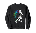 Soccer Player Goal Coach Gift League Sweatshirt - Custom Art Print Unisex - T-Shirt, Sweatshirt, Hoodie