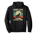 Wolf Wind Cave National Park Hoodie - Casual Everyday Wear Unisex - T-Shirt, Sweatshirt, Hoodie