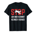 Mir Kommt Keine Vorbei Goalkeeper Football T-Shirt - Trendy Graphic Unisex - T-Shirt, Sweatshirt, Hoodie