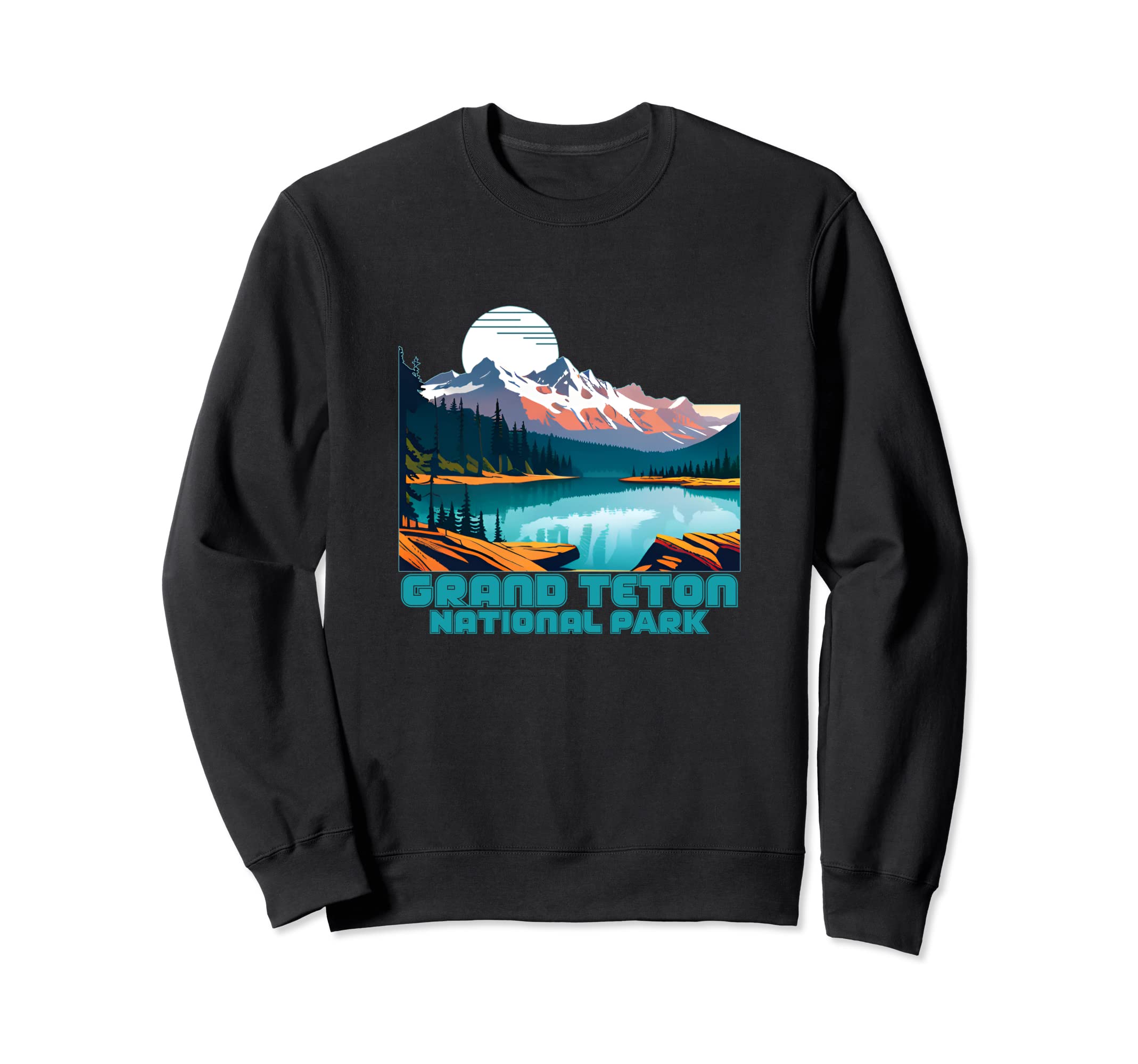 Grand Teton National Park Souvenir Sweatshirt - Graphic Print Unisex - T-Shirt, Sweatshirt, Hoodie