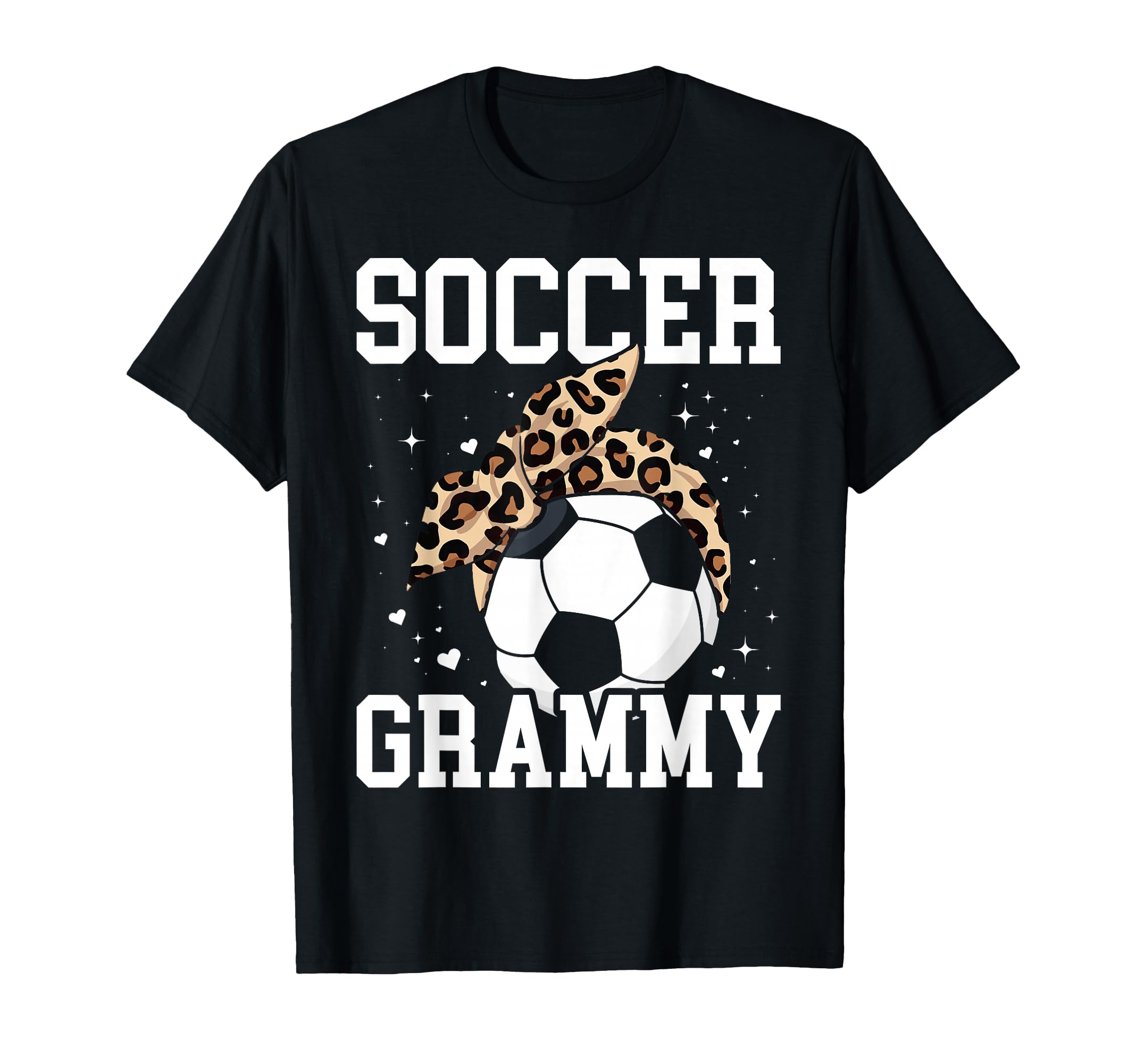 Soccer Grammy Leopard Funny Soccer T-Shirt - Novelty Apparel Unisex - T-Shirt, Sweatshirt, Hoodie