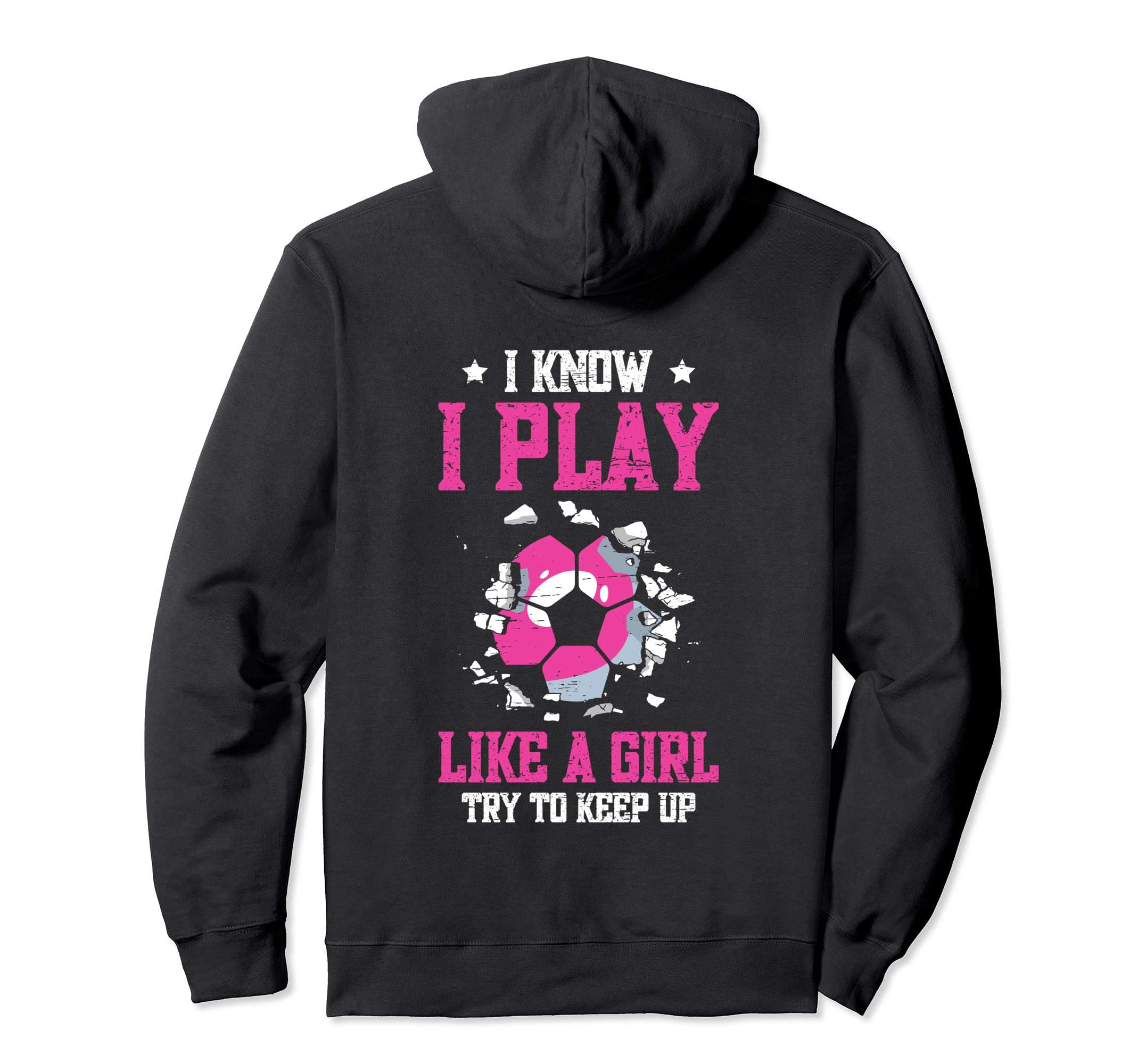 I Know Play Like Try To Keep Up Hoodie - Minimalist Print Unisex - T-Shirt, Sweatshirt, Hoodie