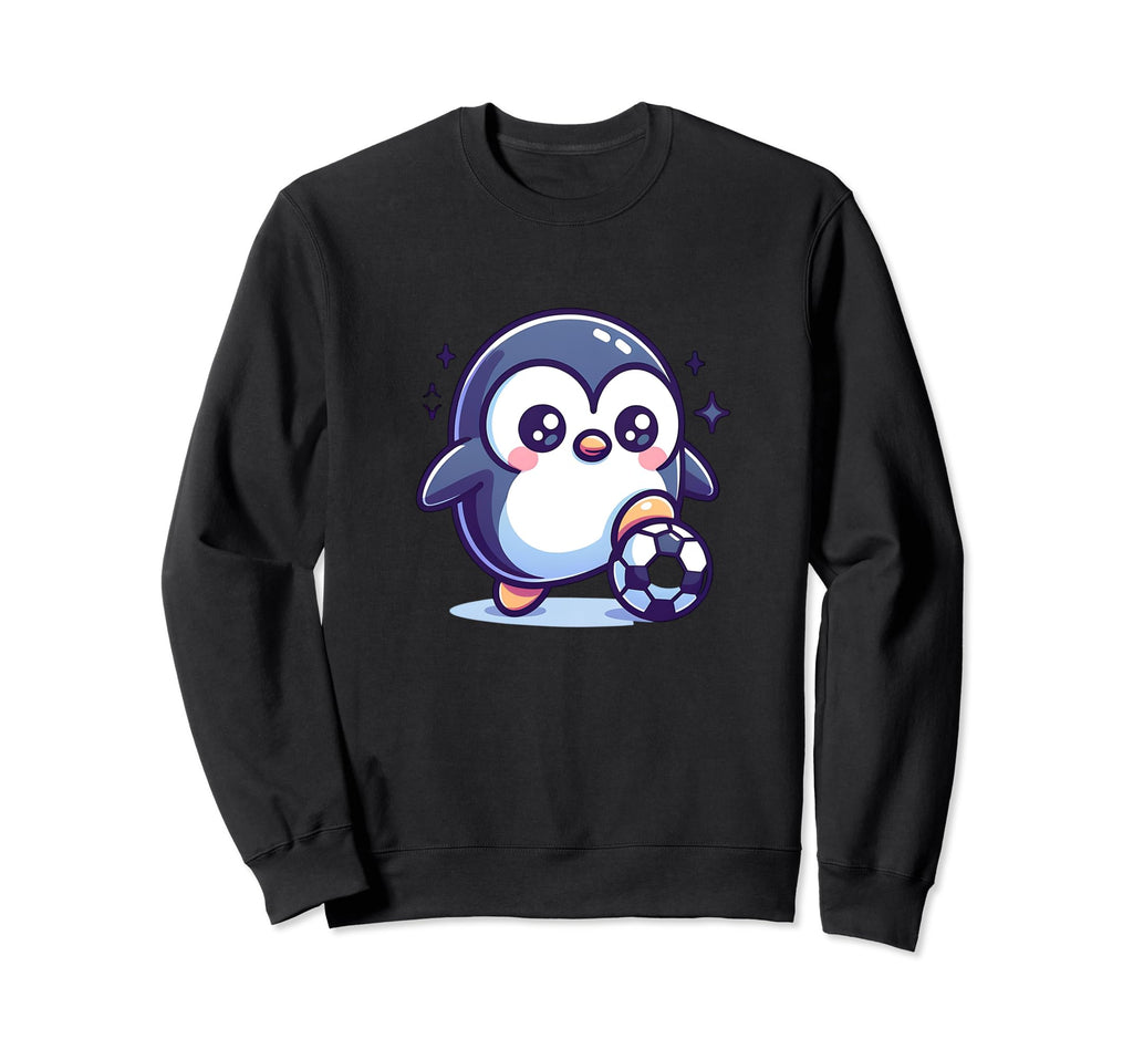 Funny Soccer Penguin Champion Fan Sweatshirt - Casual Everyday Wear Unisex - T-Shirt, Sweatshirt, Hoodie
