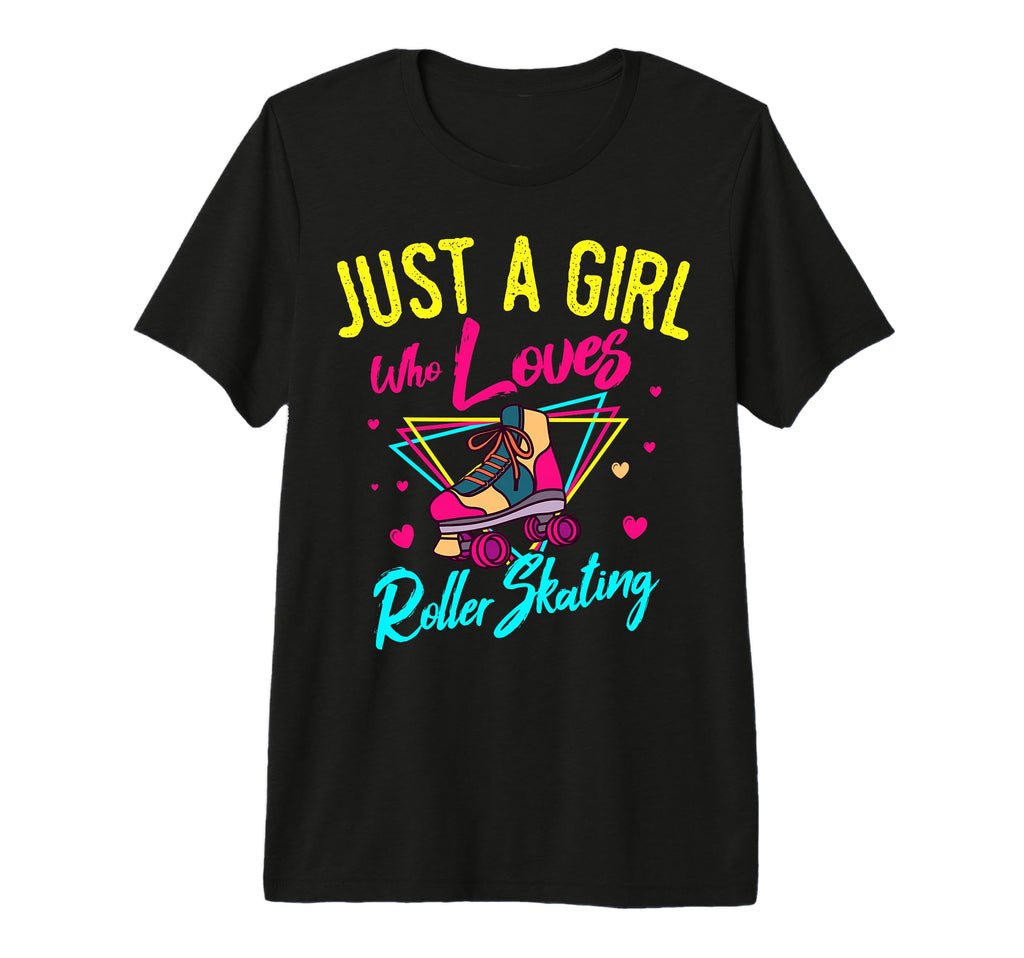 Skater Just Who Loves Roller Skating T-Shirt - Unique Graphic Men Women - T-Shirt, Sweatshirt, Hoodie