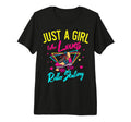 Skater Just Who Loves Roller Skating T-Shirt - Unique Graphic Men Women - T-Shirt, Sweatshirt, Hoodie