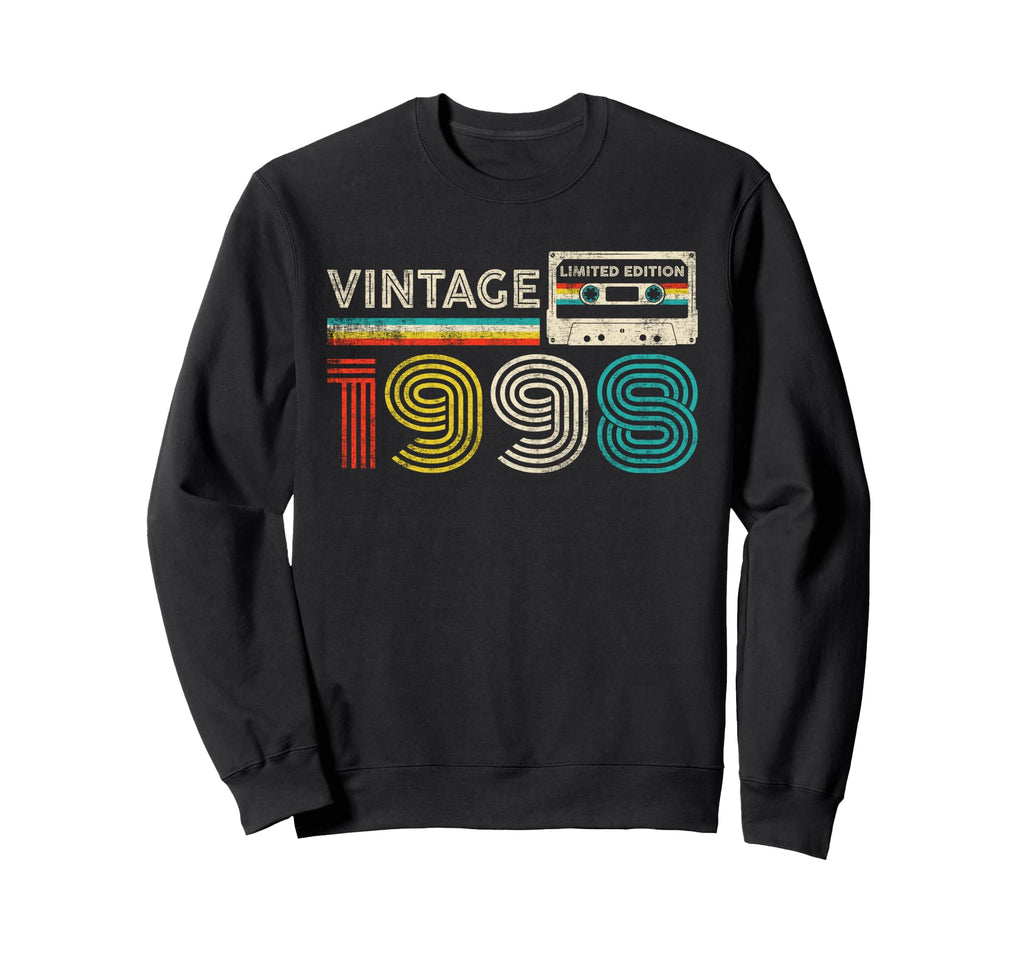 1998 Birthday 1998 Cassette Tape Sweatshirt - Streetwear Style Unisex - T-Shirt, Sweatshirt, Hoodie