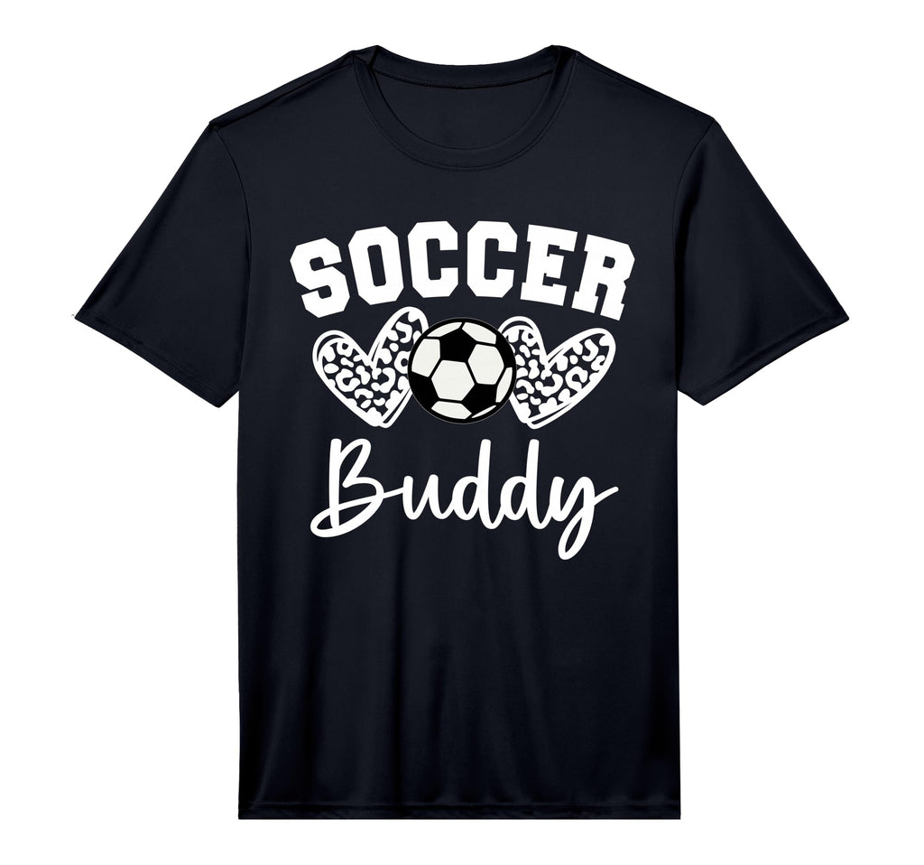 Soccer Buddy Matching Family Soccer T-Shirt - Custom Art Print Unisex - T-Shirt, Sweatshirt, Hoodie