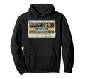 1961 Cassette Tape 61Th Birthday Hoodie - Minimalist Print Men Women - T-Shirt, Sweatshirt, Hoodie