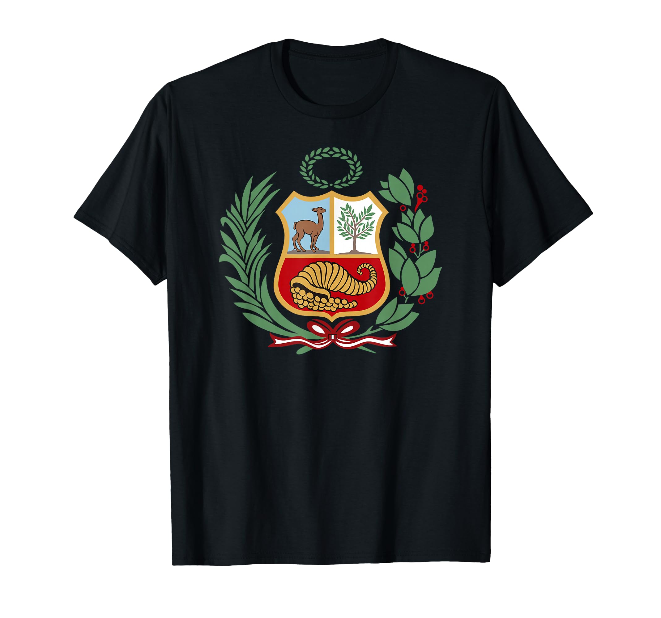Escudo Peru Polo Peruvian Red Stripe T-Shirt - Graphic Print Unisex - T-Shirt, Sweatshirt, Hoodie