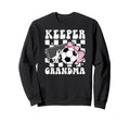 Groovy Soccer Keeper Grandma Sweatshirt - Fun Novelty Design for Adults - T-Shirt, Sweatshirt, Hoodie