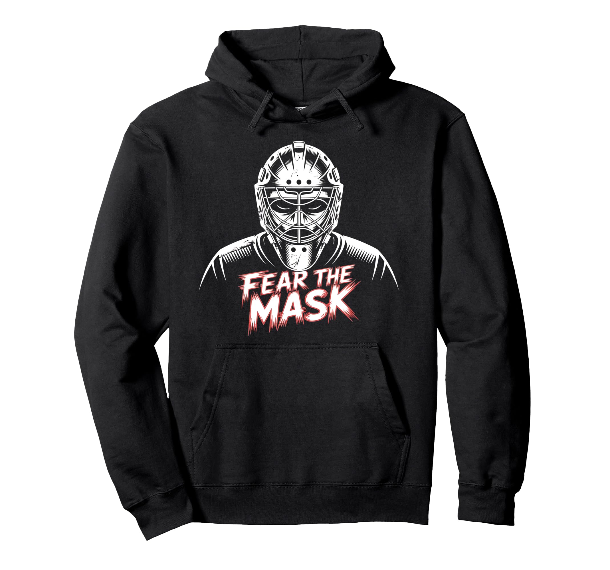 Hockey Player Halloween Penalty Box Hoodie - Fun Novelty Design for Adults - T-Shirt, Sweatshirt, Hoodie