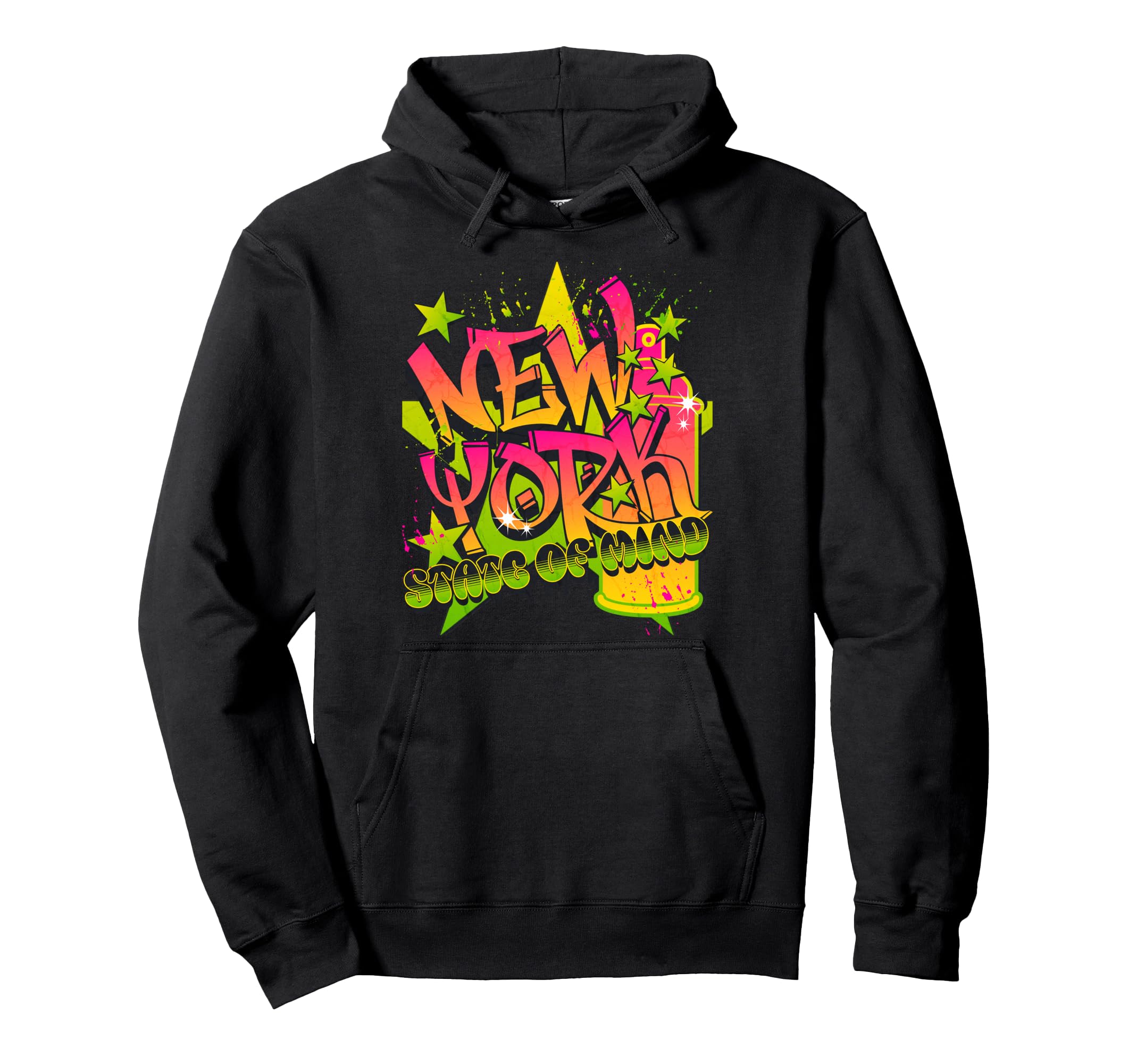 Graffiti Hip Hop Old School Graffiti Hoodie - Fun Novelty Design Unisex - T-Shirt, Sweatshirt, Hoodie