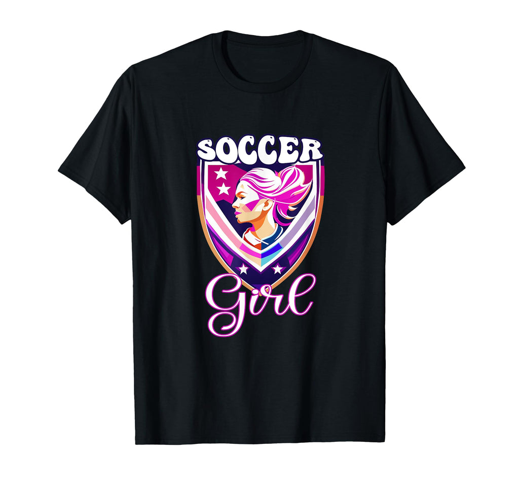 Female Soccer Player Funny Soccer T-Shirt - Unique Graphic for Adults - T-Shirt, Sweatshirt, Hoodie