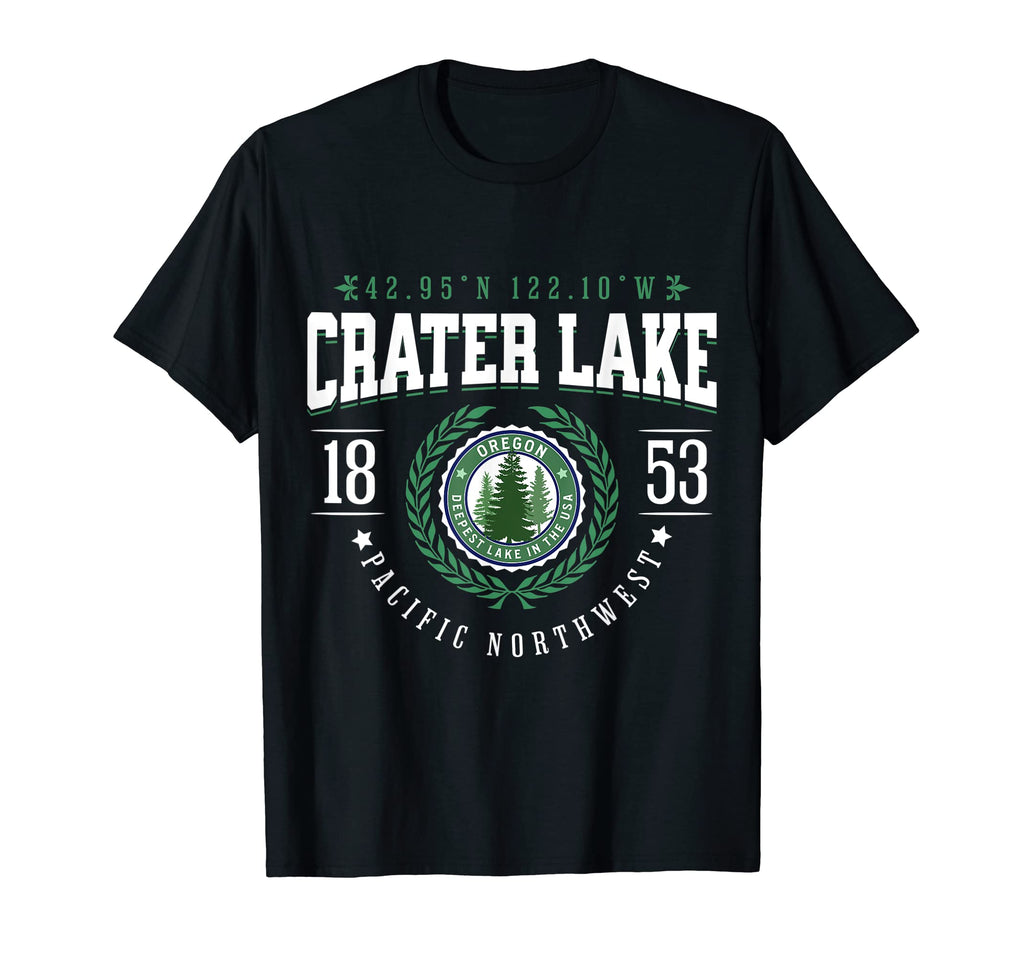 Crater Lake National Park Oregon Pine Tree T-Shirt - Trendy Graphic Unisex - T-Shirt, Sweatshirt, Hoodie