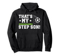 Proud Soccer Step Dad Soccer Player Hoodie - Custom Art Print Unisex - T-Shirt, Sweatshirt, Hoodie