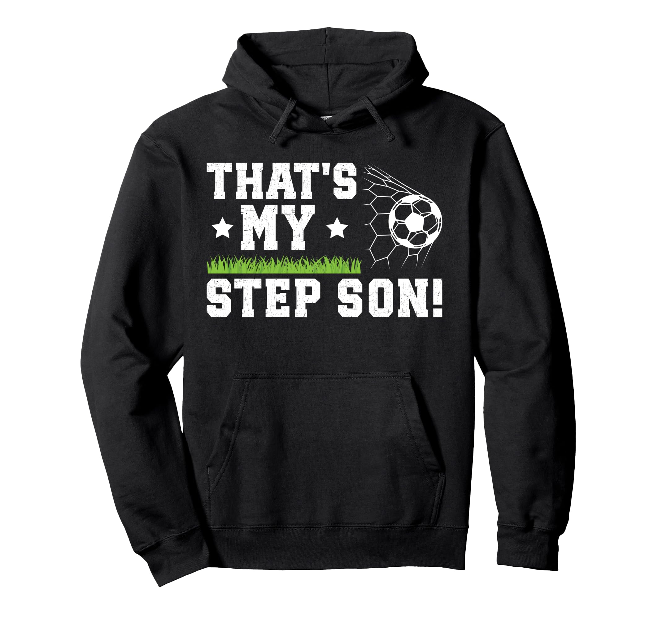 Proud Soccer Step Dad Soccer Player Hoodie - Custom Art Print Unisex - T-Shirt, Sweatshirt, Hoodie