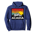Acadia National Park Sunrise Hiking Camping Hoodie - Unique Graphic Unisex - T-Shirt, Sweatshirt, Hoodie