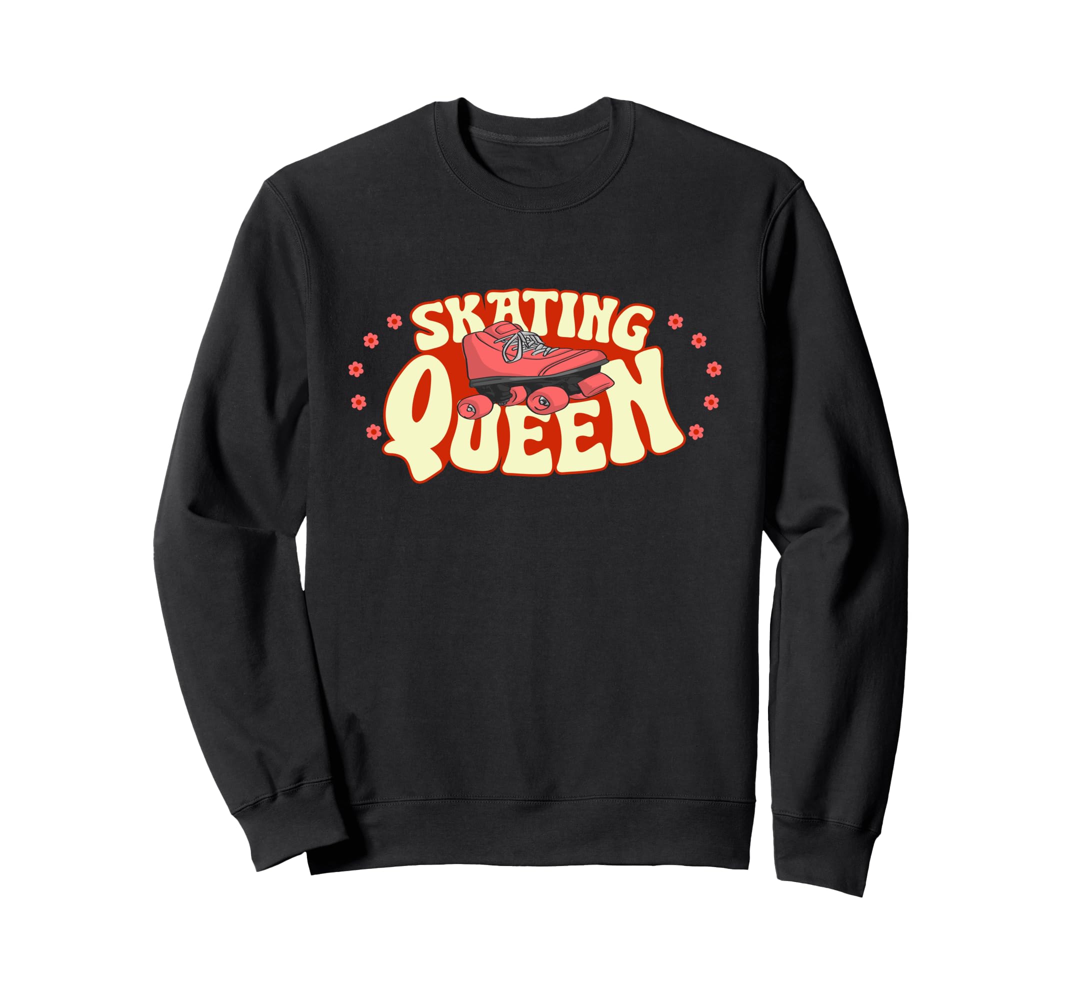 Roller Skating Skate 1970S Sweatshirt - Casual Everyday Wear Unisex - T-Shirt, Sweatshirt, Hoodie
