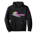 Soccer Volley Shot 80S Colors 1980S Hoodie - Minimalist Print Men Women - T-Shirt, Sweatshirt, Hoodie