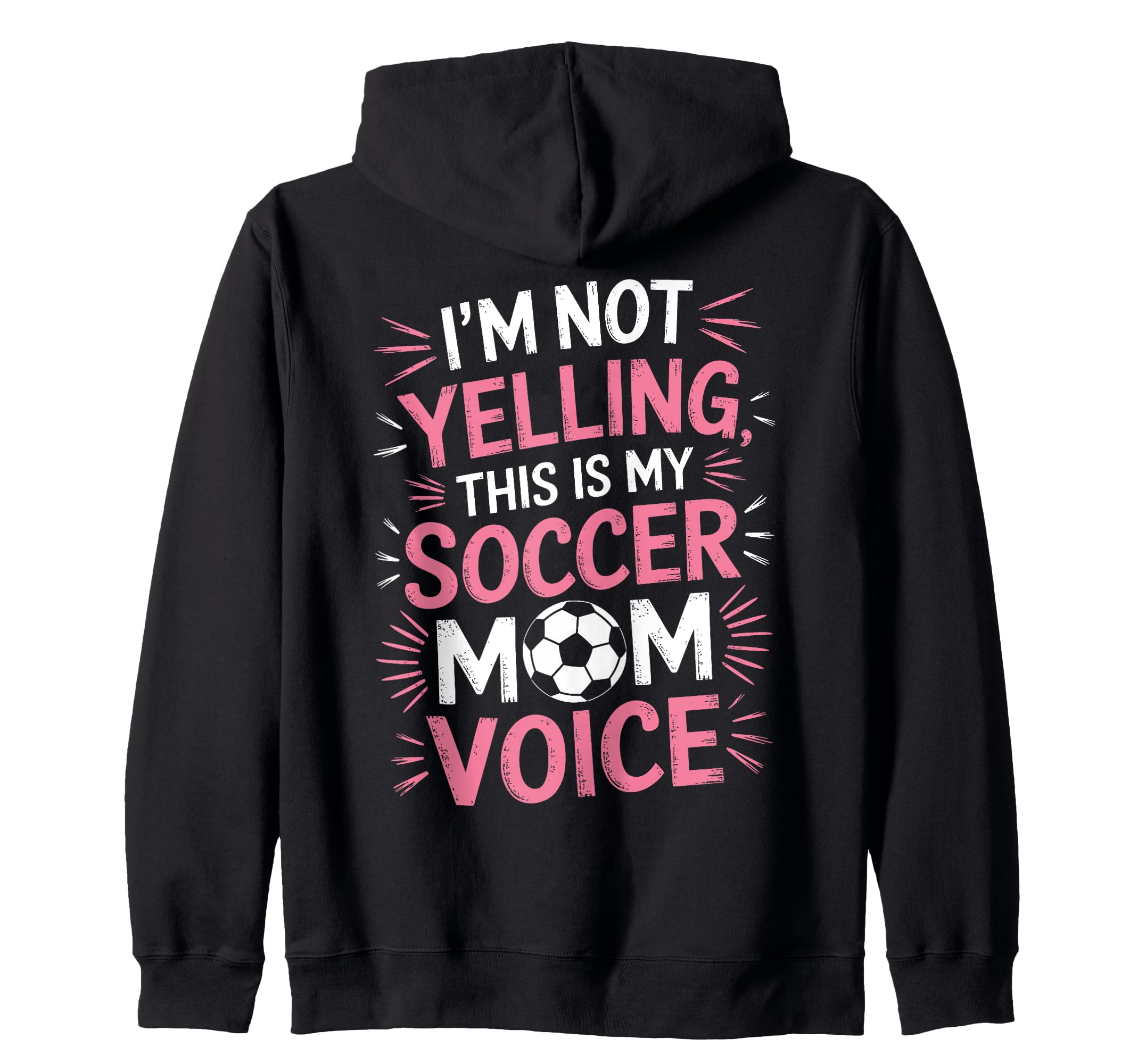 Funny Soccer Players Soccer Mom Hoodie - Aesthetic Graphic for Adults - T-Shirt, Sweatshirt, Hoodie