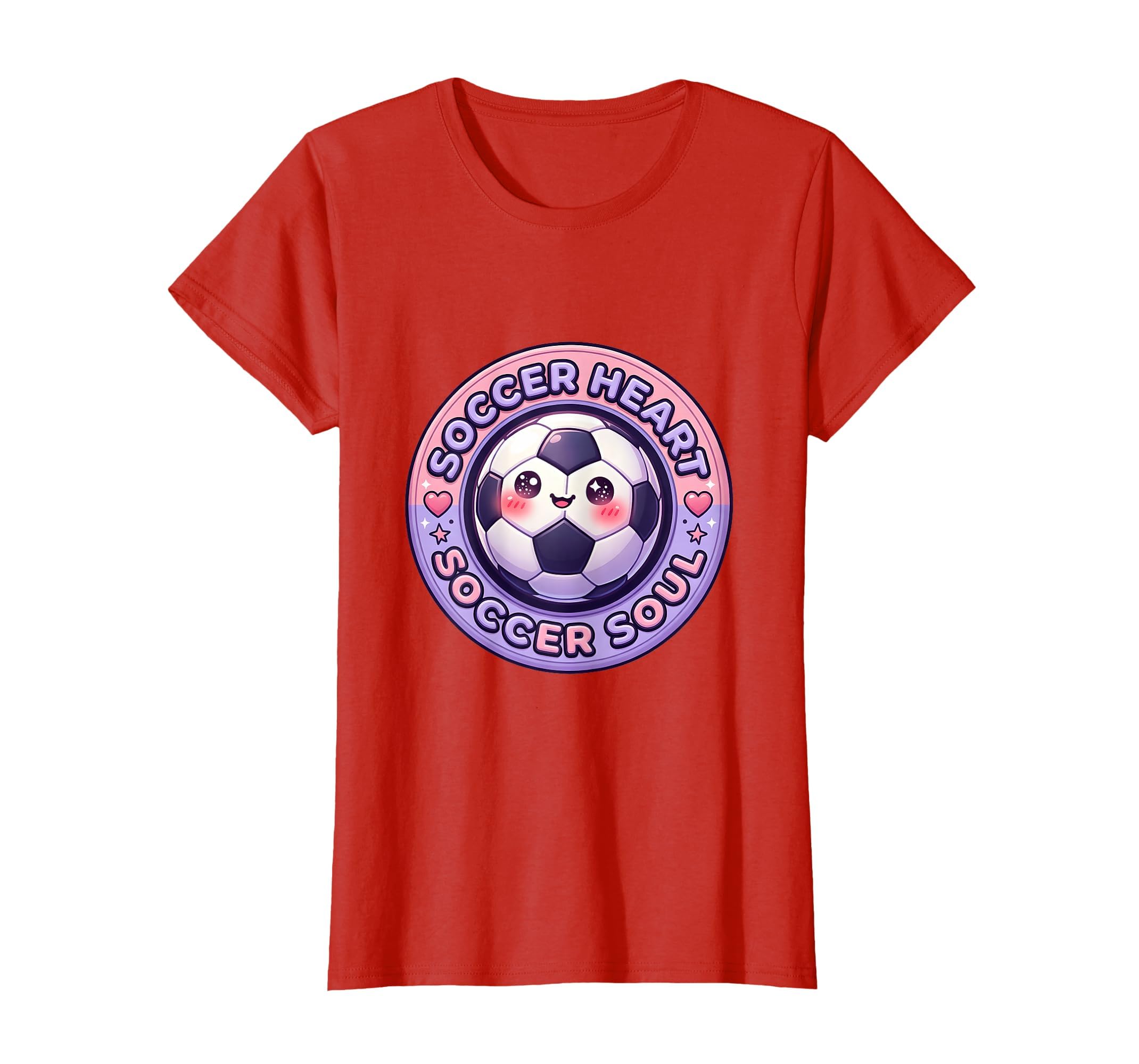Soccer Heart Soccer Soul T-Shirt - Fun Novelty Design for Adults - T-Shirt, Sweatshirt, Hoodie