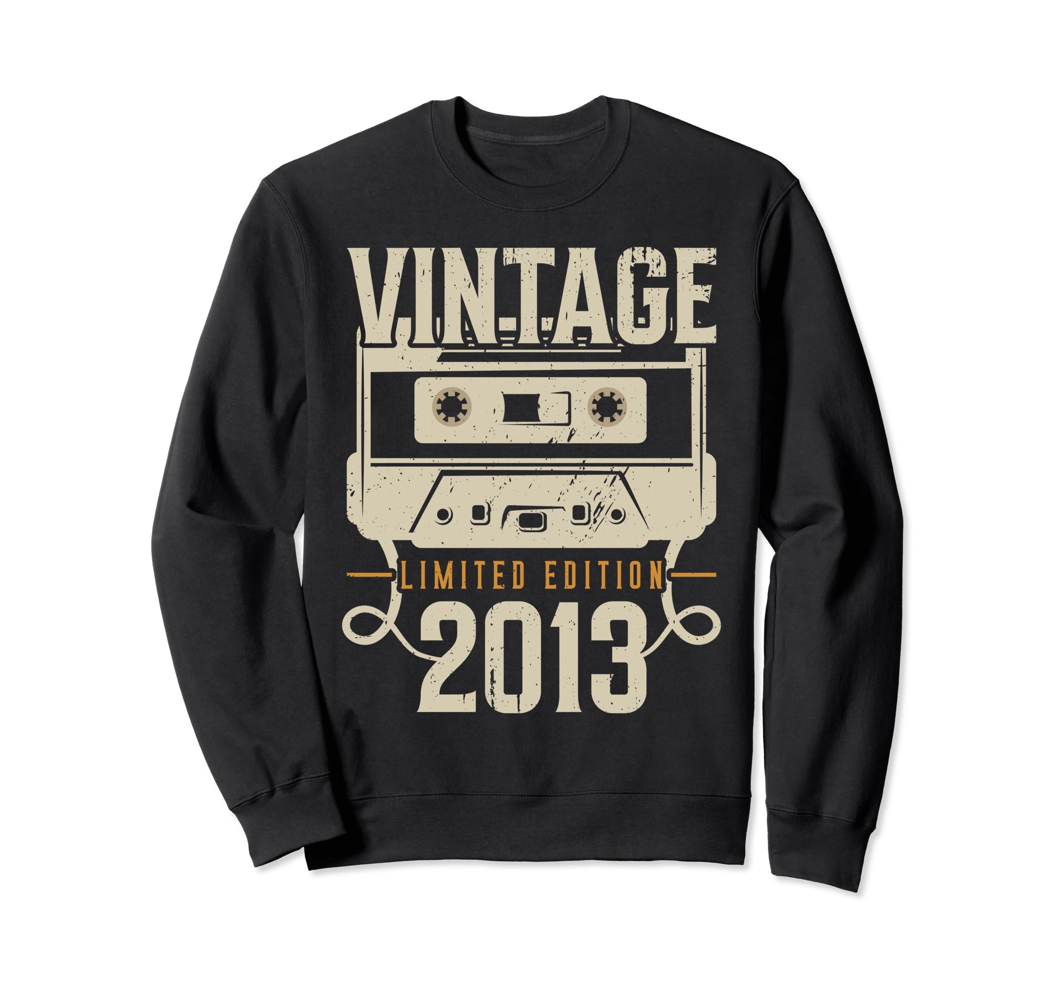 10Th Birthday Cassette Tape 10 Sweatshirt - Aesthetic Graphic Men Women - T-Shirt, Sweatshirt, Hoodie