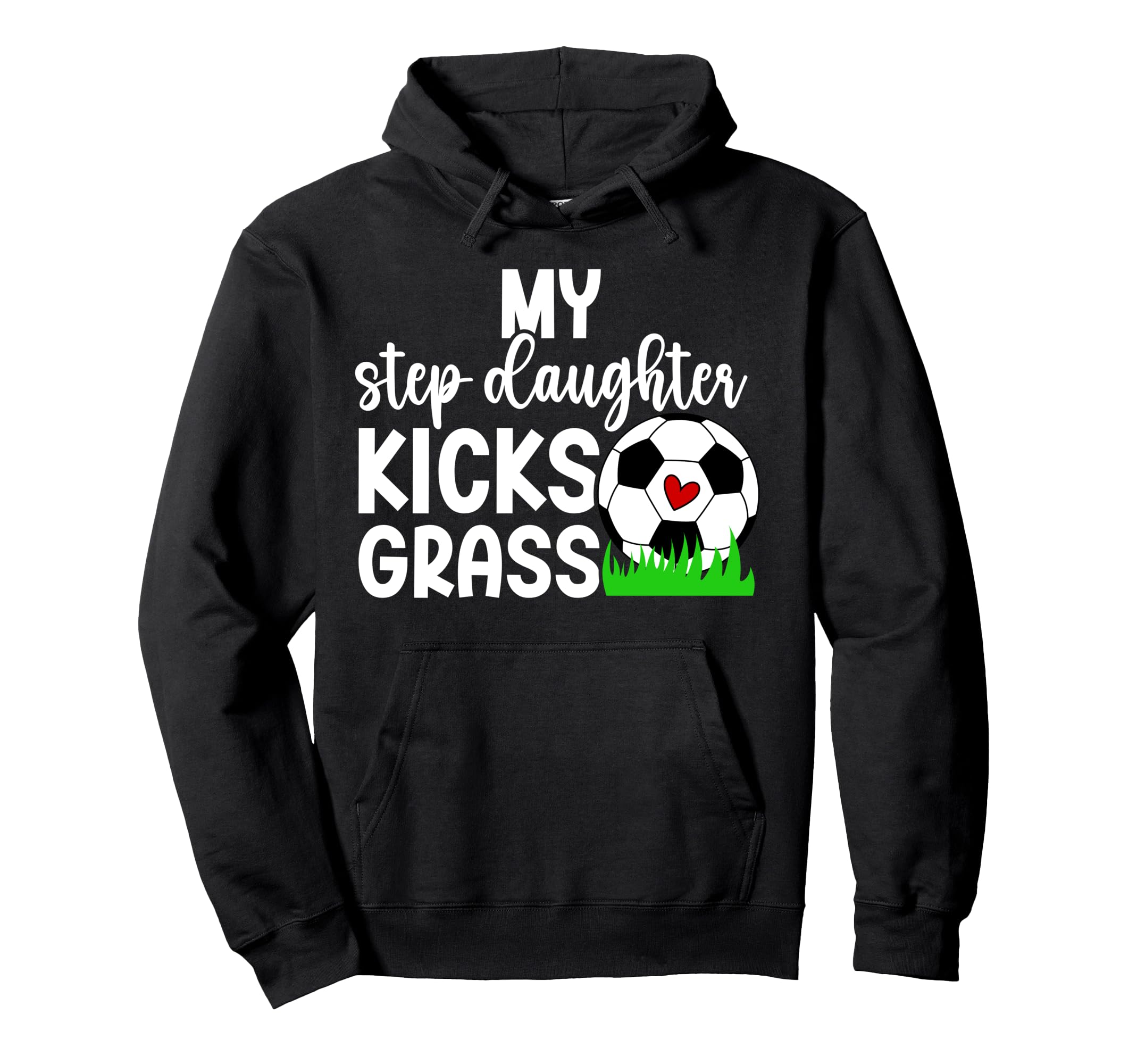 Proud Soccer Step Mom Soccer Player Hoodie - Custom Art Print Unisex - T-Shirt, Sweatshirt, Hoodie