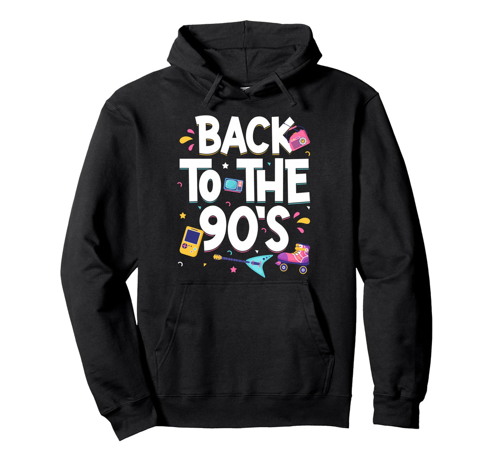 Back To 90S Cassette Old School Hoodie - Aesthetic Graphic for Adults - T-Shirt, Sweatshirt, Hoodie