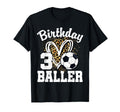 3Rd Birthday Soccer Ball 3 Year Old T-Shirt - Unique Graphic Men Women - T-Shirt, Sweatshirt, Hoodie