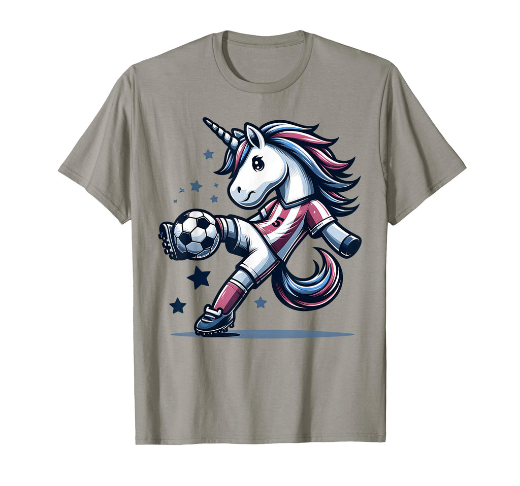 Footballer Unicorn Fans Soccer Team T-Shirt - Streetwear Style for Adults - T-Shirt, Sweatshirt, Hoodie