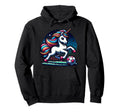 Footballer Unicorn Fans Soccer Team Hoodie - Unique Graphic for Adults - T-Shirt, Sweatshirt, Hoodie