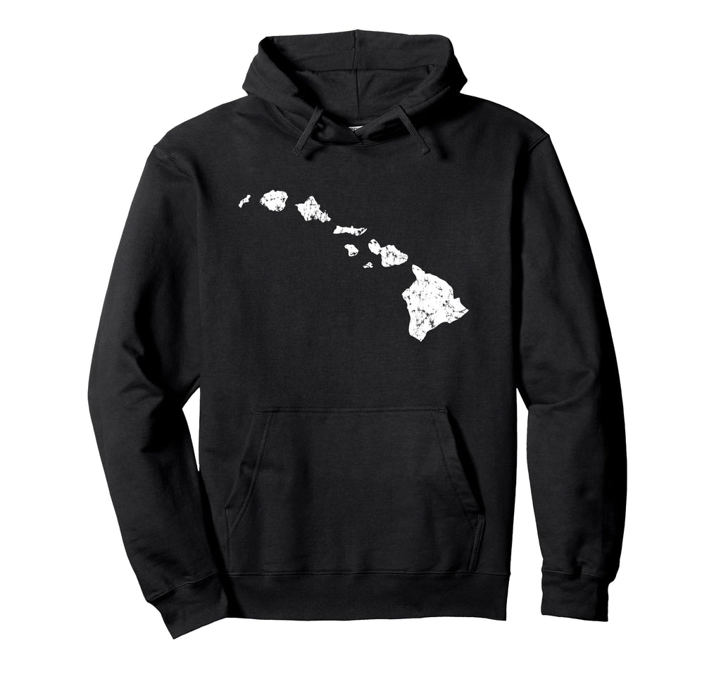 Hawaii Hawaiian Island Chain Hoodie - Custom Art Print for Adults - T-Shirt, Sweatshirt, Hoodie