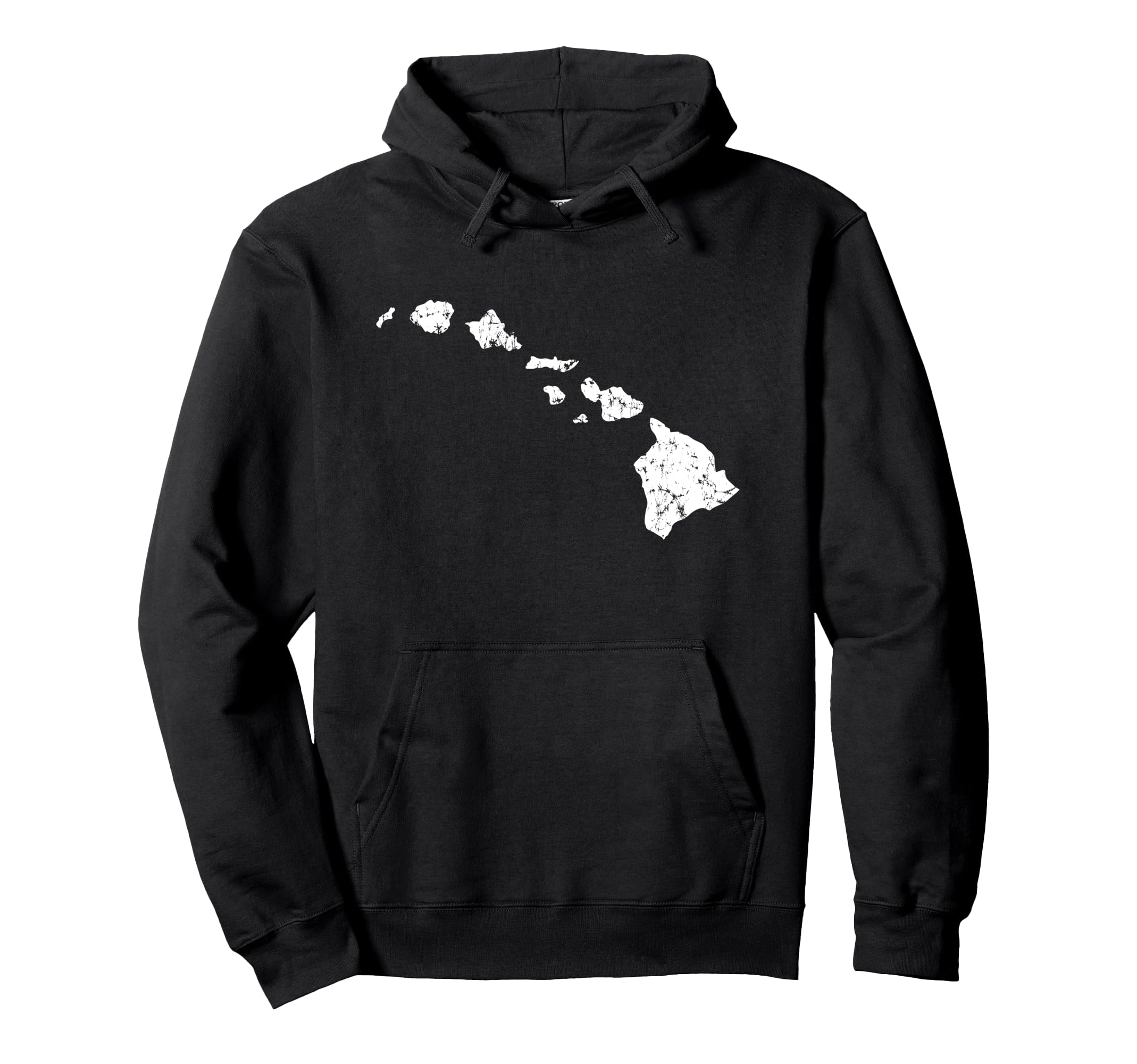 Hawaii Hawaiian Island Chain Hoodie - Custom Art Print for Adults - T-Shirt, Sweatshirt, Hoodie